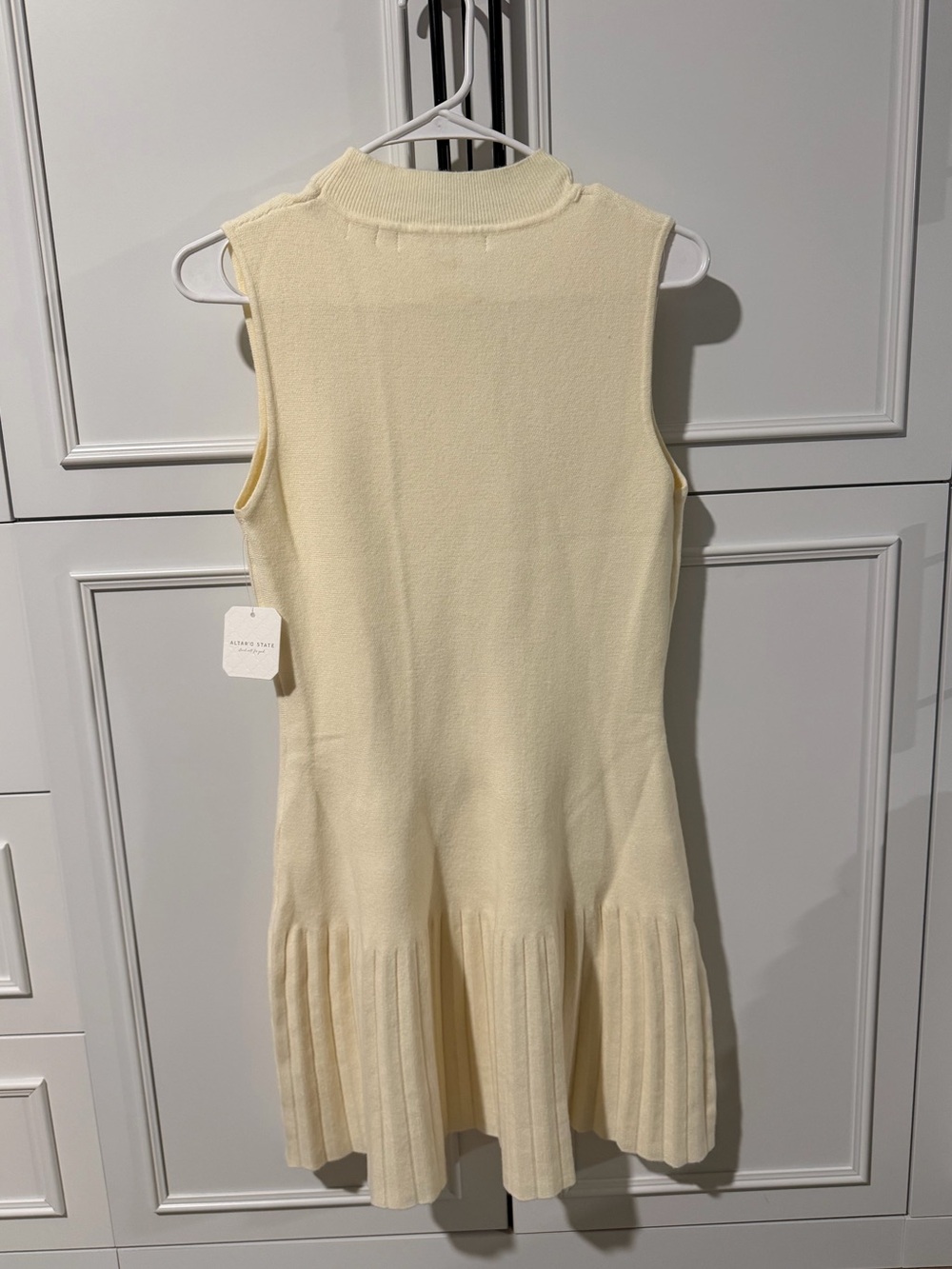 Altar’d State Lyssandra Pleated Sweater Dress - Picture 3 of 5